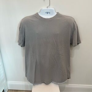 Abercrombie & Fitch Gray Men's Basic T-Shirt extra large tall